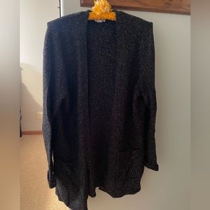 Old Navy size large cardigan, charcoal.